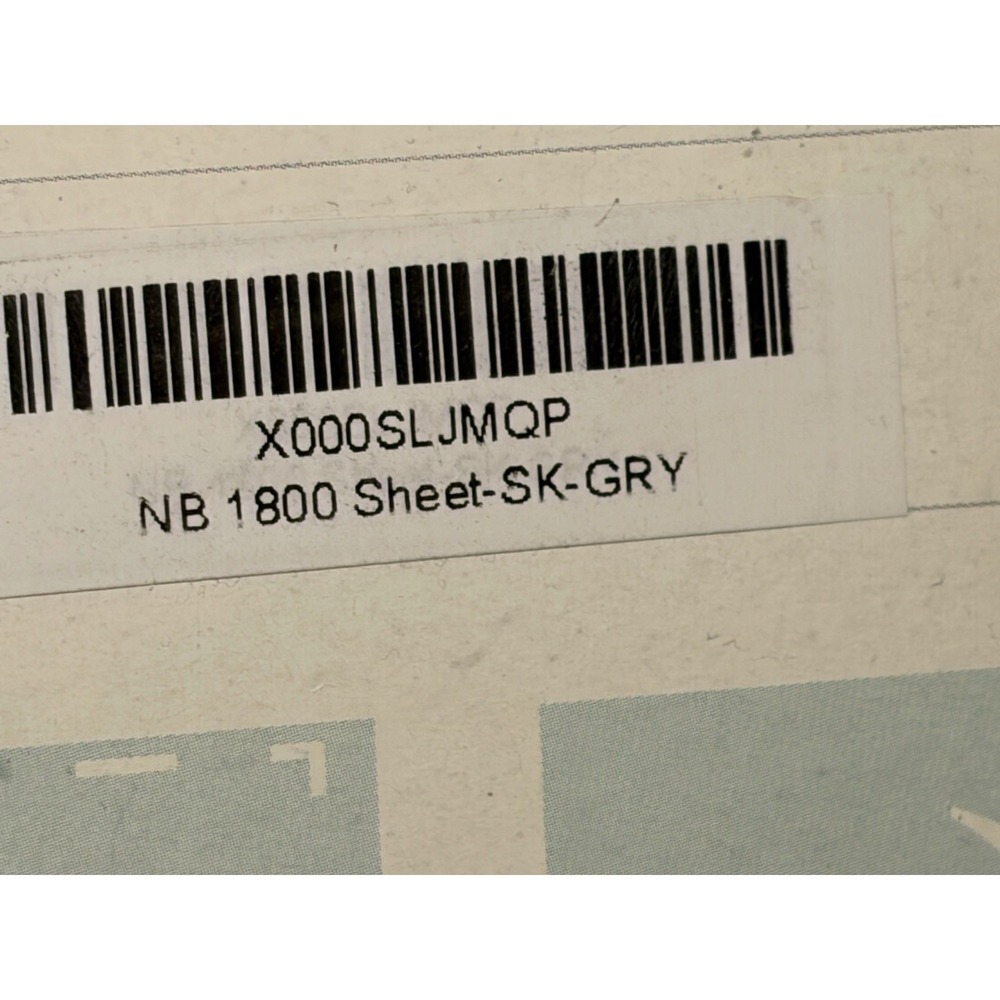 NESTL Split King SIZE 5 PIECE BED SHEET SET. Grey Hypoallergenic New/1800 Ct - Picture 9 of 11
